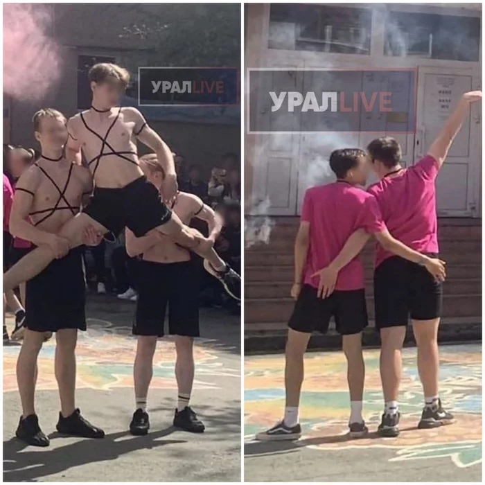 Boys from the Yekaterinburg gymnasia performed a gachi dance - My, Yekaterinburg, Vladimir Soloviev, Memes, Gachimuchi, Performance, Performance, Lyceum, Pupils, Scandal, Russia, Video, Video VK, Longpost, Dancing