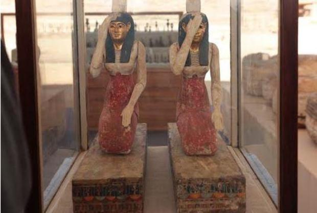 Archaeologists report new finds in Saqqara - Memphis, Necropolis, Statuette, , Pharaoh, Imhotep, God, Book of the Dead, Longpost, UNESCO Heritage Site, Archaeological excavations, Cache, Archaeological finds, Sarcophagus, Archaeologists, Saqqara, Story, Archeology, Ancient Egypt, Mummy, Egypt