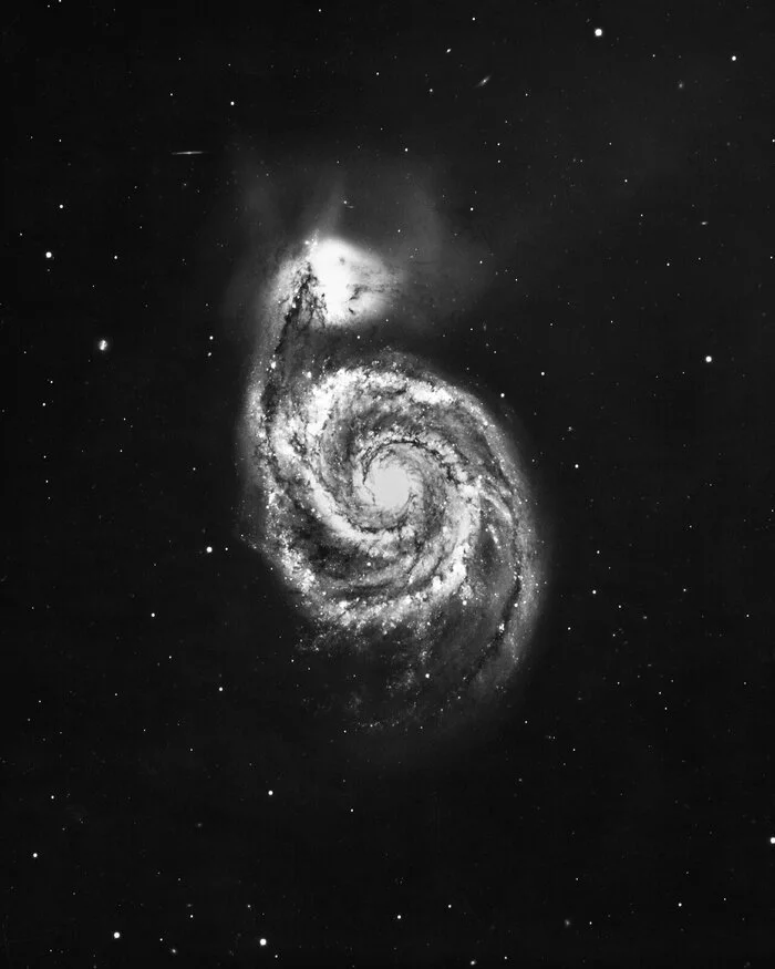Response to the post NASA showed a galactic whirlpool - My, Astronomy, Milky Way, Astrophoto, Starry sky, Planet, NASA, Stars, Space, Universe, Spaceship, GIF, Reply to post, Longpost