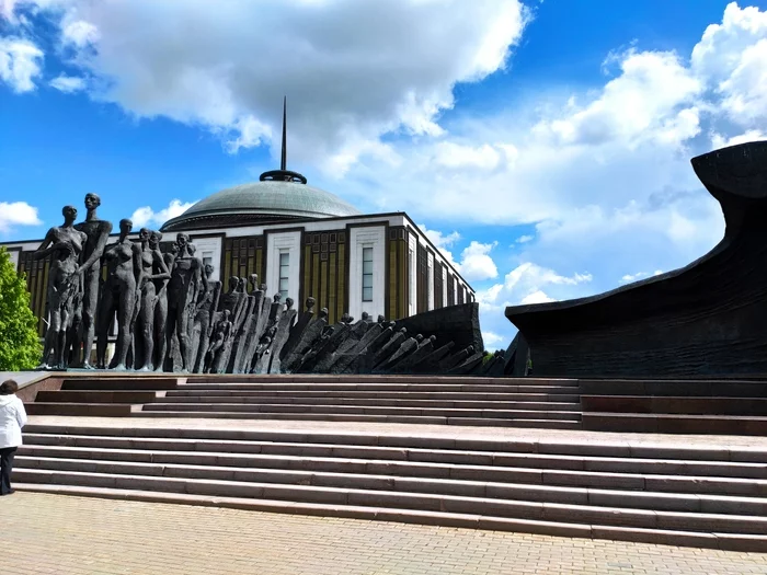 The tragedy of the people - My, Victory park, Moscow, Concentration camp inmates, The Great Patriotic War