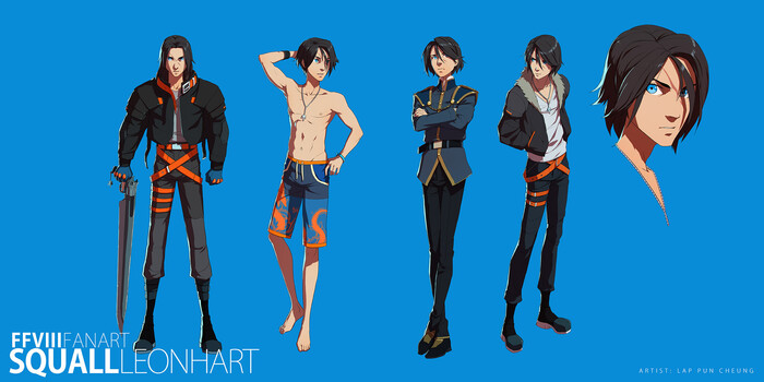 FFVIII FanConcept , ArtStation, Final Fantasy VIII, -, , , 