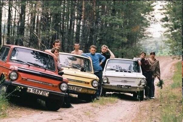 Молодежь на модных тачках, СССР, 1990-е