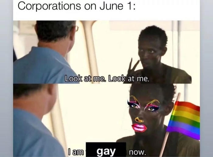 World Corporations June 1 - Corporations, LGBT, Hypocrisy, Business, Humor