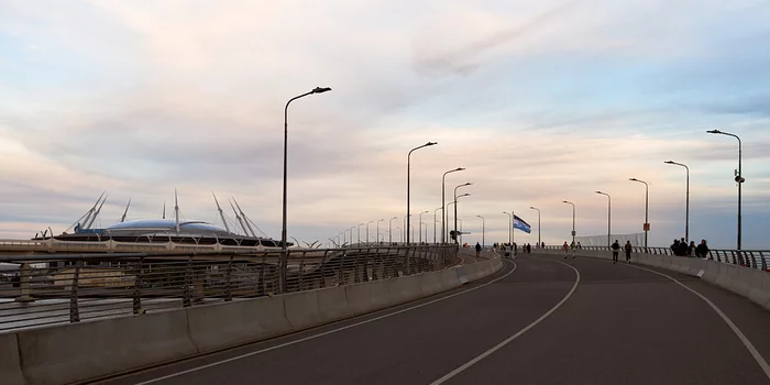 The first day of summer - My, Saint Petersburg, The photo, Photographer, Street photography, Architecture, City walk, Yacht Bridge, Gazprom arena, Zsd, Primorsky District, Pond, Cable-stayed bridge, Landscape, Sunset, The park, Town, Evening, Walk, River, Embankment, Longpost