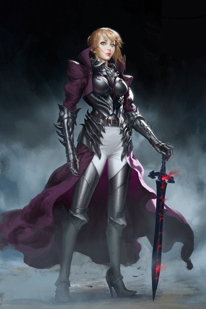 Saber Alter 3D / 2D , ArtStation, , , Fate, Saber Alter, 2D, 3D, 
