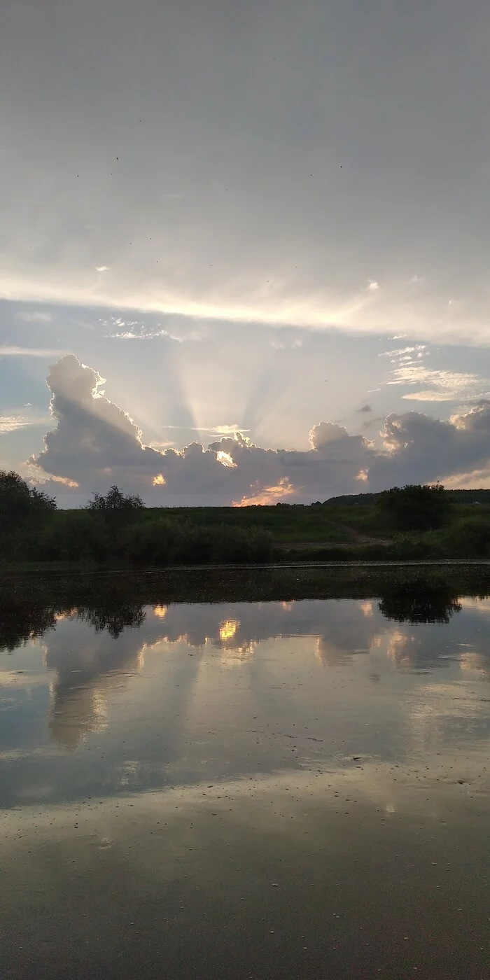 Sunset, Don - The photo, Sunrises and sunsets, Nature, River