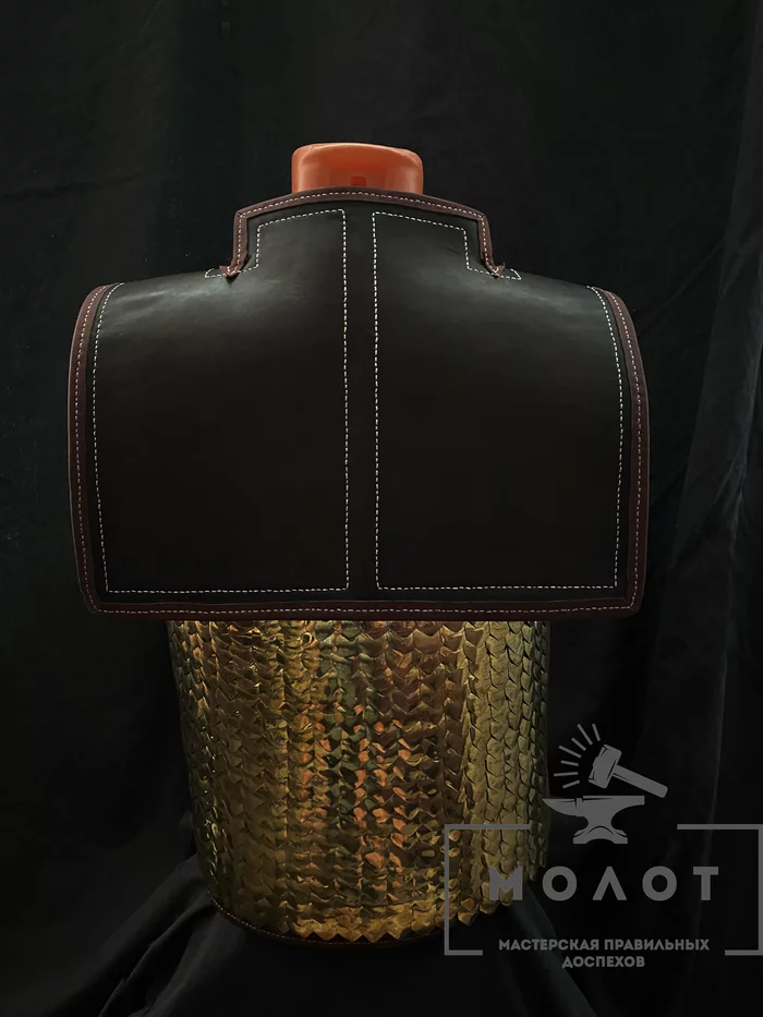 Roman armor lorica squamata - My, Rome, Armor, Reconstruction, Antiquity, Longpost