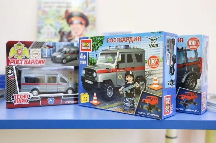 Росгвардия выпустила серию игрушек в стиле LEGO - LEGO, Росгвардия, Коллекция, Конструктор, Набор
