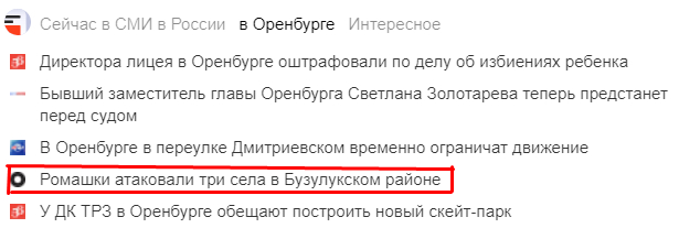 Ромашки атакуют - Ромашки, Оренбургская область, Бузулук, Атака