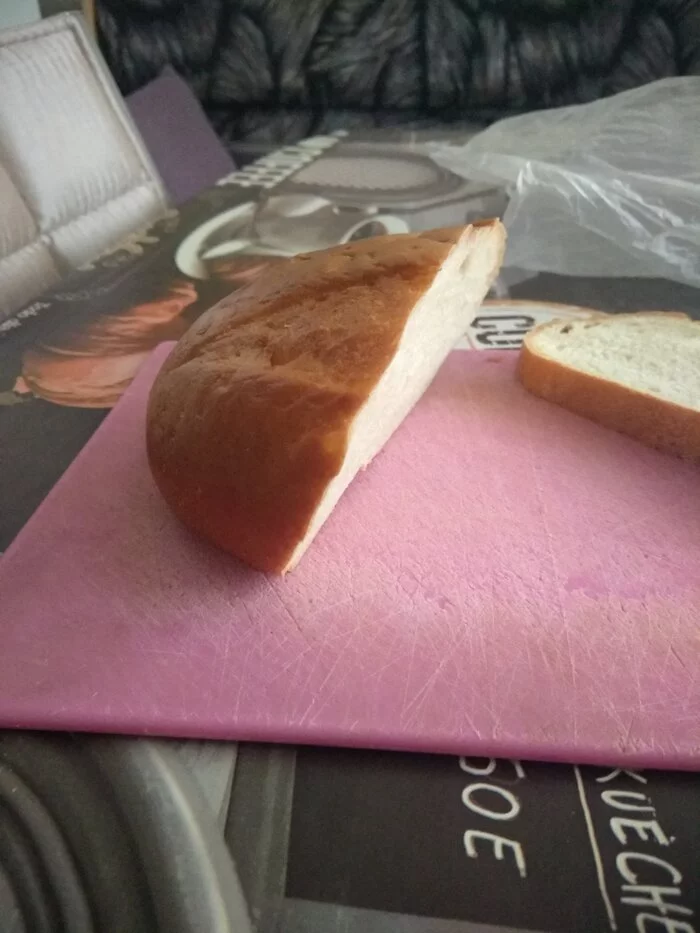 Is it like that in your family too? - My, Baton, Slicing, Crooked hands, Homemade