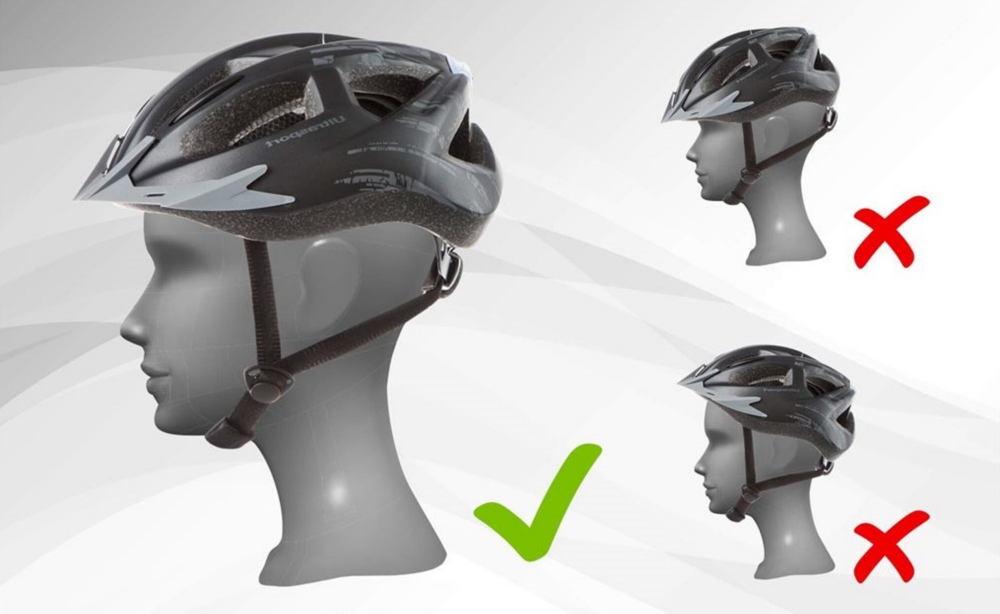 Велосипедный шлем размер головы