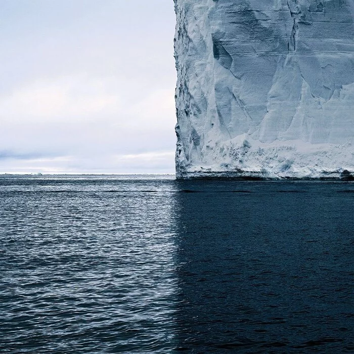 Four shades of blue in one shot in Antarctica - The photo, Antarctica, Ocean, Blue, Perfectionism, Repeat