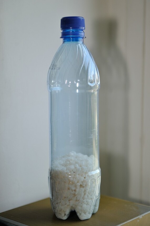 Water from a salt lake (Sol-Iletsk, Orenburg region) - My, Salt Lake, Salt, Sol-Iletsk