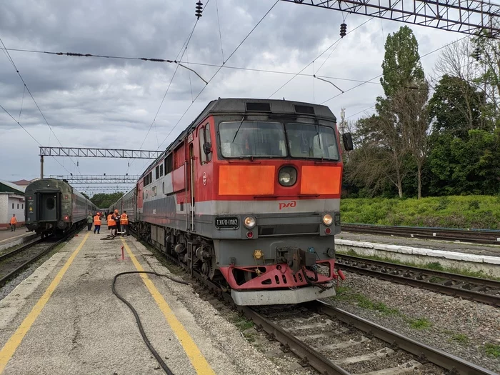 old hard worker - Locomotive, A train, Railway, Mobile photography, Tep70