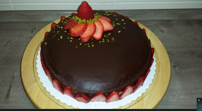 Cake Prague - Recipe, Bakery products, Video recipe, Cooking, Cake, Chocolate cake, Longpost