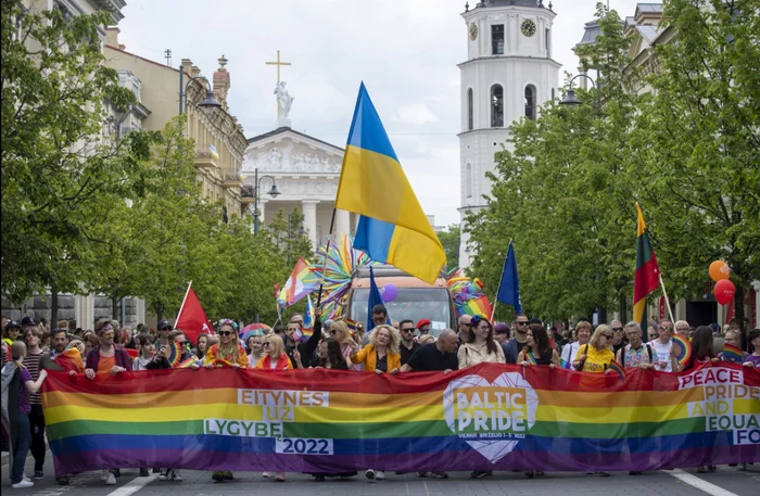 The procession of Baltic pride took place in the capital of Lithuania - Lithuania, LGBT, Gays, Holidays, Values