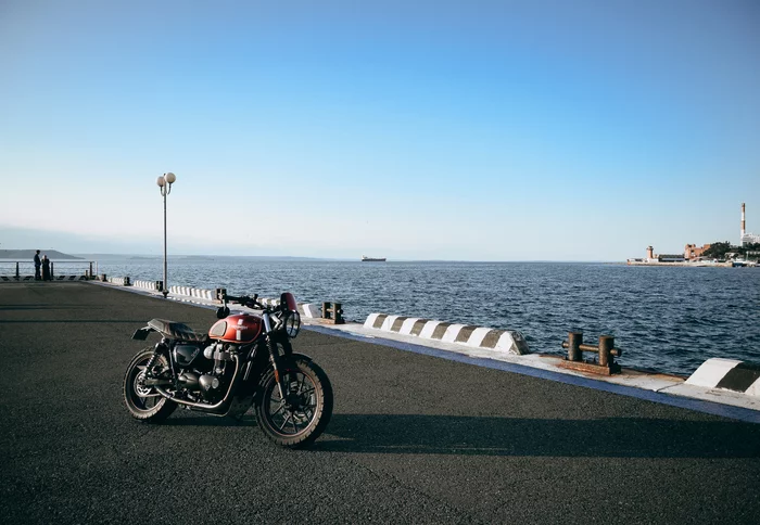 Triumph Street Twin - My, Moto, The photo, Triumph, Longpost