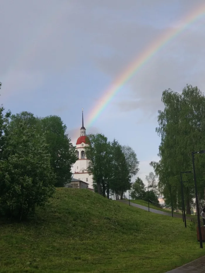 Радуга - Моё, Двойная Радуга, Радуга, Длиннопост