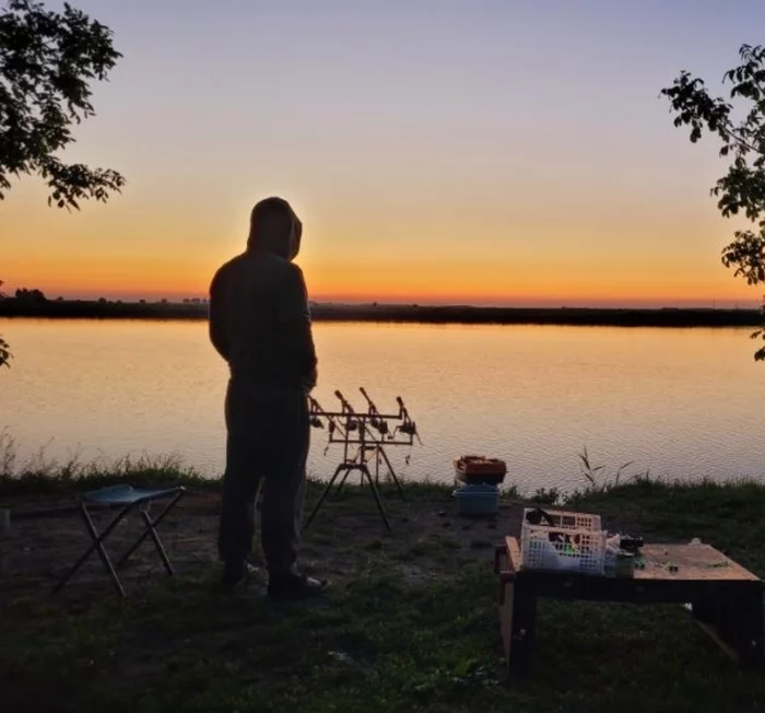 It was a glorious evening... - My, Fishing, Краснодарский Край