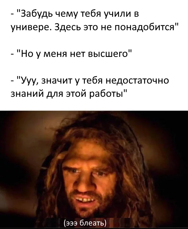 Без вышки нельзя Работа, Юмор, Мемы, Перевод, Трудности перевода, Reddit, Мат, Картинка с текстом