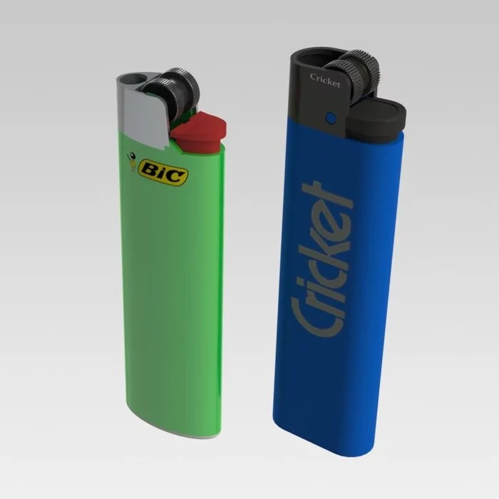 Bic and Cricket lighters - Lighter, Bic, Cricket, Humor