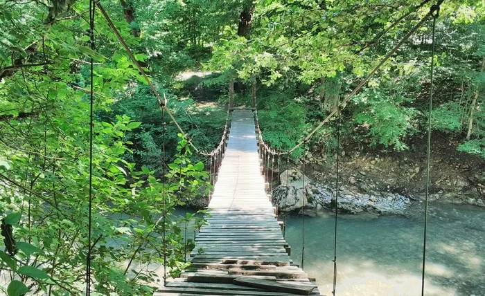 Emotional trip to the Big Thach Natural Park - My, Hike, Туристы, Republic of Adygea, Big Thach, Tourism, Video, Longpost, The photo