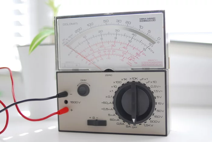 Multimeter Dolomiti 1970 - My, Electronics, Technics, Electrician, Multimeter, Measuring instruments, Italy, Story, Electricity, Longpost