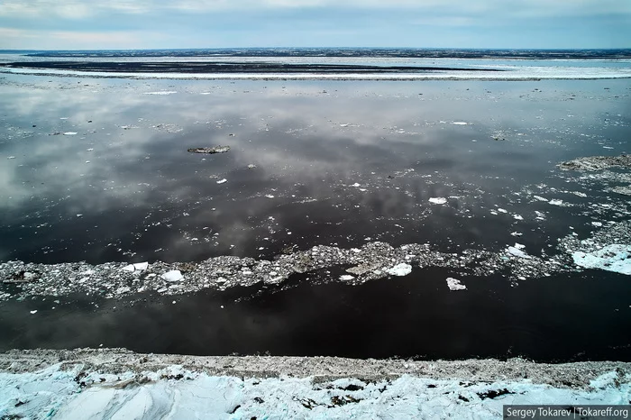 Dudinka and the northernmost international port in Russia - My, Dudinka, Taimyr, Yenisei, Port, Siberia, Drone, Dji, DJI Mavic Air, Aerial photography, North, Quadcopter, Arctic, Krasnoyarsk region, Longpost