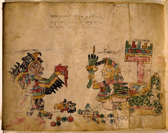 Aztec Codex Wecker-Gotter - Sciencepro, Aztecs, Mixtecs, Mesoamerica, Mexico, Interesting, Informative, Ancient artifacts, Nauchpop, Longpost