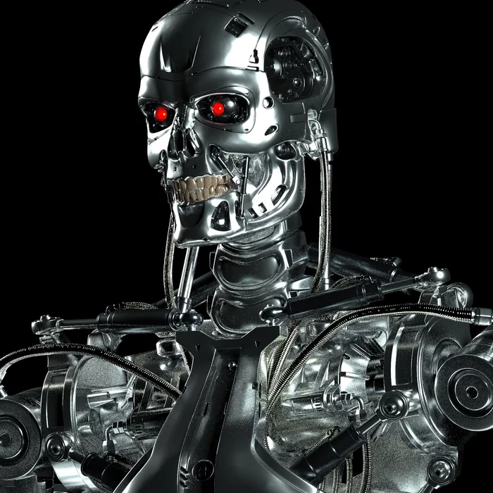 Terminator t-800 3d model V17 - My, Terminator 2: Judgment Day, Terminator, 3D modeling, Video, Youtube, Longpost