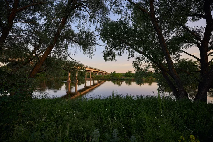 Village spaces. Volgograd region - My, The photo, Nature, Volgograd region, Sky, Sunset, Clouds, Field, Longpost