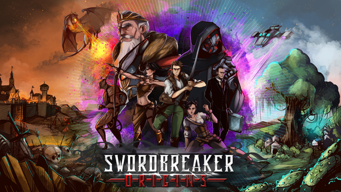 Иллюстрированный текстовый квест Swordbreaker: Origins Инди игра, Unity, Gamedev, Steam, Видеоигра, Инди, Ретро-игры, Длиннопост