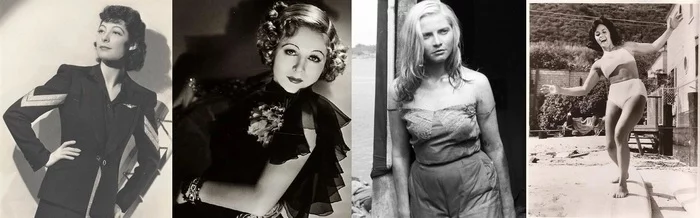 Forgotten Movie Babes - Retro Actresses Born April 8 - Actors and actresses, Celebrities, Black and white photo, The photo, Biography, Girls, Birthday, Cinema, Longpost, Gorgeous, Stars, Retro, 50th, 40's, 20th century, 1930s, Soviet actors, Old photo, Movie history, Hollywood