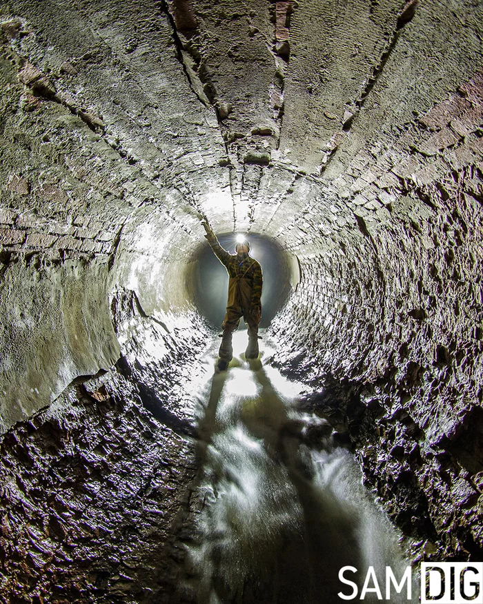 Age-old underground river in Samara - My, Urbanfact, Dungeon, Sewerage, Digger, Abandoned, Samara, Russia, 19th century, Poems, Made in USSR, Urbanphoto, Longpost