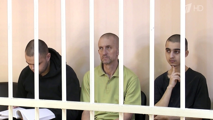 Суд в ДНР вынес смертные приговоры британским и марокканскому наёмникам Политика, ДНР, Суд, Наемники, Россия и Украина