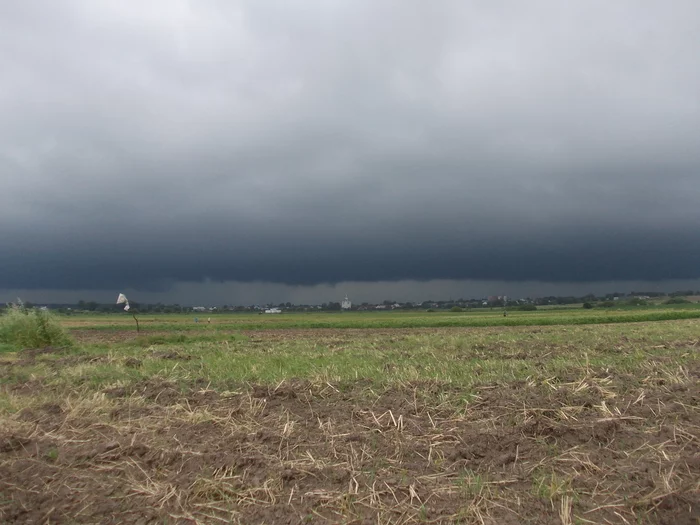 Before the storm - My, The photo, Nature, Thunderstorm, Field