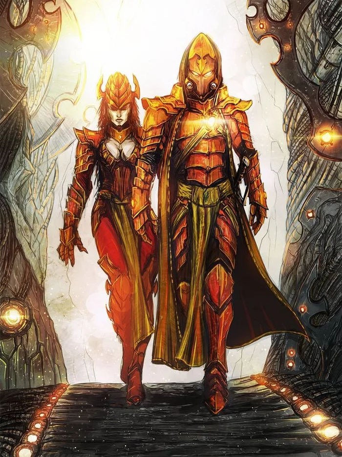 Вархаммер40к для чайников. Фракции: Эльдары - Моё, Warhammer, Warhammer 40k, Eldar, Dark Eldar, Мат, Длиннопост