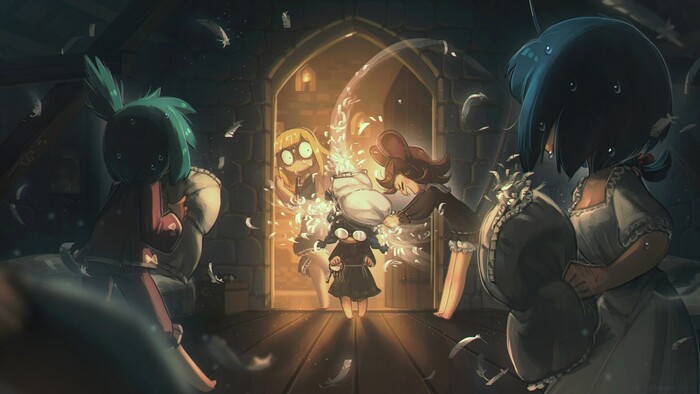 Драка подушками!