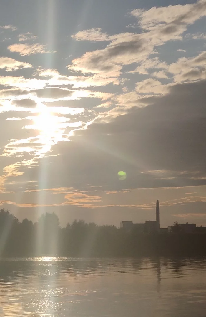 Nibiru? - The sun, Clouds, Sky, Sunset