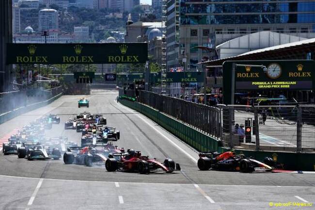 Review of Azerbaijan Grand Prix 12.06.2022 - Formula 1, Автоспорт, Race, Baku, Azerbaijan, Max Verstappen, Charles Leclerc, Red bull, Ferrari, Mercedes, Longpost