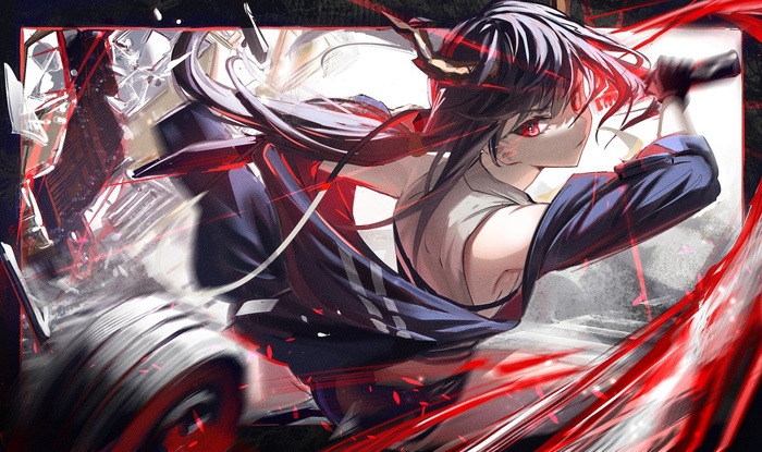 Arknights operators Anime Art, Arknights, , Surtr, Texas (Arknights), Mostima, Ceobe (Arknights), Thorns, Goldenglow, Viviana (Arknights), Chen (Arknights), Rosa (Arknights), 