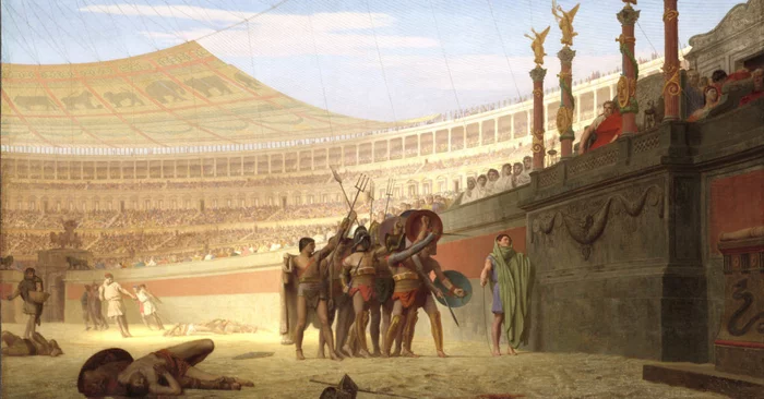 Is it true that the gladiators before the fight shouted to the emperor: “Hail, Caesar! Those who are about to die greet you!”? - My, Interesting, Informative, Ancient Rome, Gladiator, Coliseum, Facts, Research, Nauchpop, Story, Caesar, Longpost