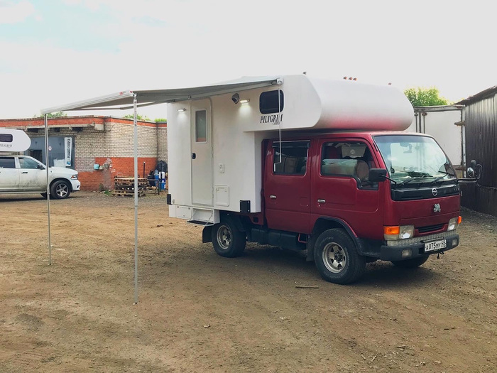 Жилой модуль Piligrim Camper 400P для японского грузовичка Пилигрим, Дом на колесах, Автопутешествие, Видео, YouTube, Длиннопост