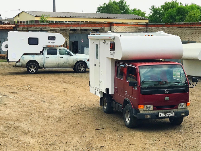 Жилой модуль Piligrim Camper 400P для японского грузовичка Пилигрим, Дом на колесах, Автопутешествие, Видео, YouTube, Длиннопост
