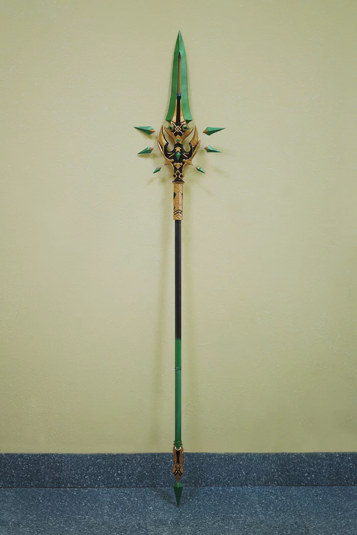 Spear Jade Kite from Genshin Impact - My, Handmade, 3D печать, 3D printer, Genshin impact, Craft, Longpost