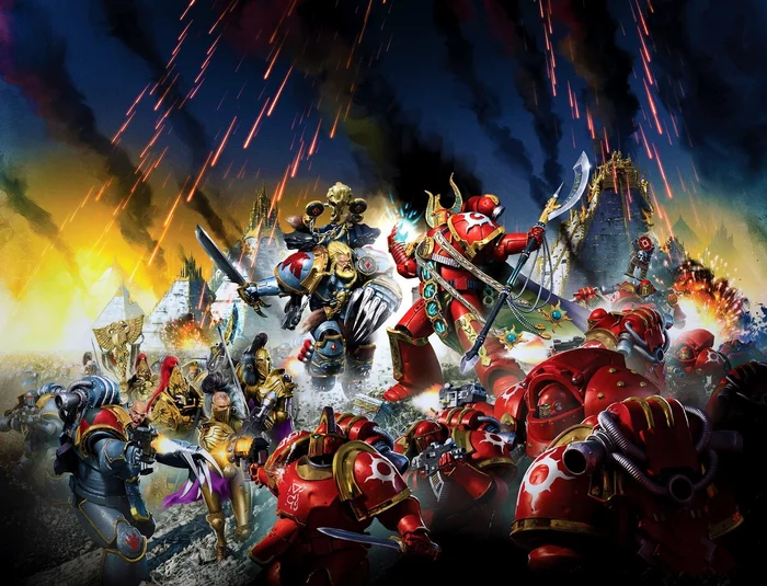 Вархаммер40к для чайников. Примархи: Магнус - Моё, Warhammer 40k, Chaos Space marines, Adeptus Astartes, Magnus The Red, Thousand Sons, Tzeentch, Warhammer 30k, Мат, Длиннопост