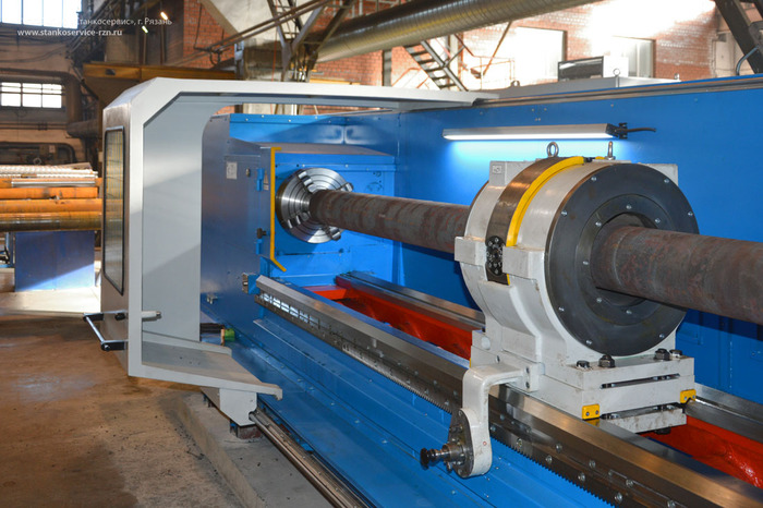 Десятиметровый токарный станок с ЧПУ 16Р40Ф3-10 ЧПУ, Токарный станок, Станкостроение, Техника, Как это сделано, Производство, Завод, Видео, YouTube, Длиннопост, Импортозамещение