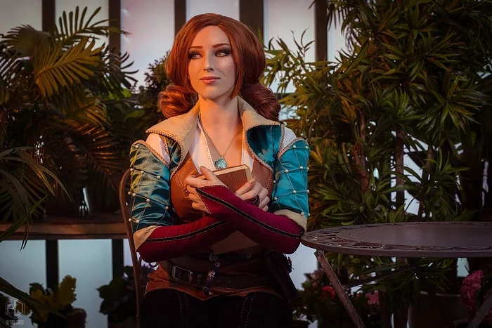 Triss Merigold from The Witcher - My, Lady melamori, Cosplay, Girls, Games, Witcher, Triss Merigold, Longpost, Redheads