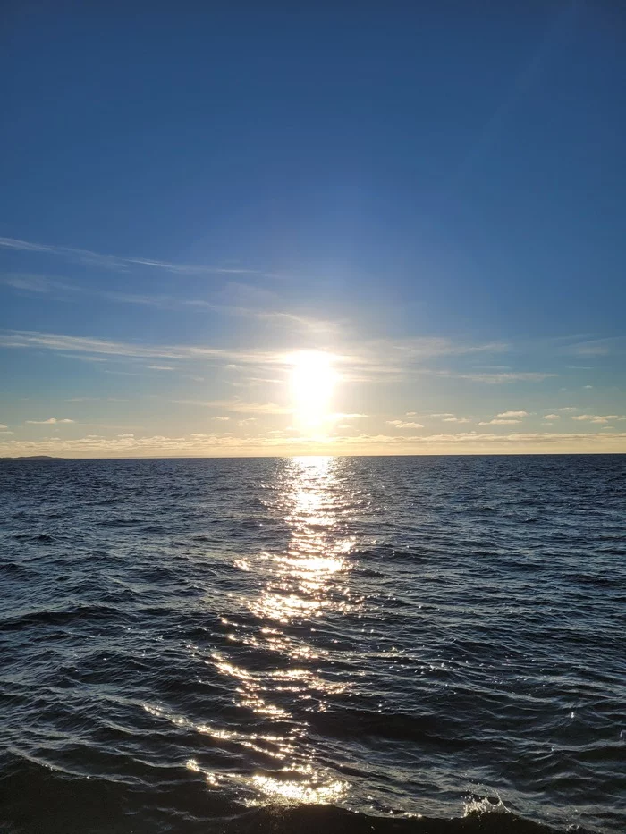 Sea. Summer 2022 - My, Mobile photography, Sea, Barents Sea, White Sea, Work, Longpost
