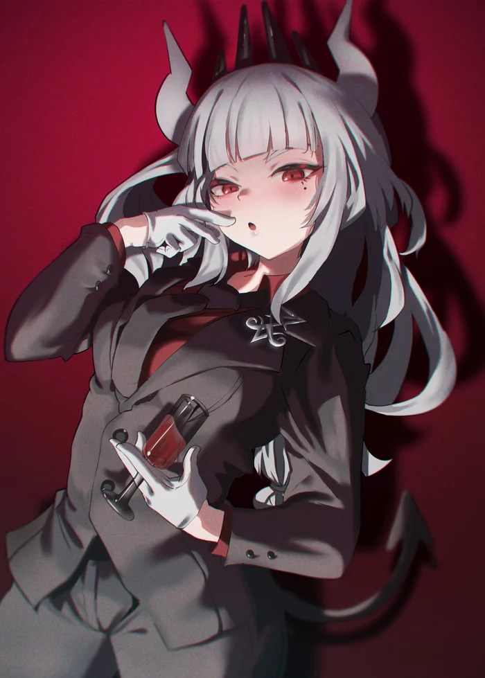 Luci - Lucifer, Helltaker, Anime, Anime art, Game art, Games